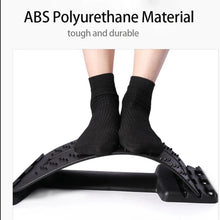 Load image into Gallery viewer, Adjustable Back Stretcher – Lumbar Support Pain Relief Board
