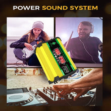 将图片加载到图库查看器，4000W Vehicle Smart Inverter Dual LCD Display 12V To 220V/110V Intelligent Power Inverter Digital Power Inverter for RV Caravan
