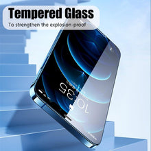 将图片加载到图库查看器，4PCS Screen Protector for iPhone 14 13 12 11 Pro Max Mini Tempered Glass for iPhone 7 8 6 6S Plus X XR Xs Max SE 2020 Glass One-piece Front Scratchproof Tempered Glass
