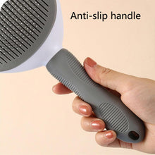 Load image into Gallery viewer, Pet Hair Remover Dog Brush Cat Comb Grooming Tools Dogs Accessories Cat Supplies Stainless Steel Beauty Massage Comb  Dog Cat Brush Pet Brush for Long and Short Hair with Self-Cleaning Brush
