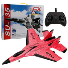 Load image into Gallery viewer, RC Foam Aircraft SU-35 Plane 2.4G Radio Control Glider Remote Control Fighter Plane Glider Airplane Foam Boys Toys for Children
