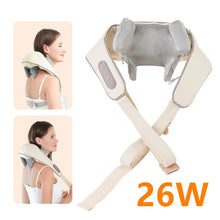 Load image into Gallery viewer, Foreverlily 26W Neck &amp; Shoulder Massager Wireless Back Kneading Shawl
