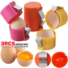 将图片加载到图库查看器，3-1PC Egg Shell Opener Portable Egg Opener Kitchen Handheld Egg Shell Crusher Household Press Egg Shell Separator Kitchen Gadget
