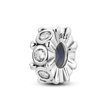 将图片加载到图库查看器，100% 925 Sterling Silver Rainbow Zircon Butterfly Dragon Silicone Stopper Charms - Colorful Beads for DIY Bracelets, Customizable Jewelry for All Occasions
