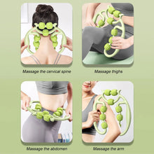 Load image into Gallery viewer, Handheld Massage Roller for Neck, Legs &amp; Deep Tissue Muscle Relief
