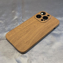 Load image into Gallery viewer, Ultra thin Vintage Wood Texture Phone Case For iPhone 14Plus 13Pro 14 13 12 Pro Max Lens protection anti-skid Soft Cover Wooden Smartphone case For iPhone
