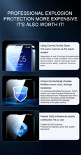 Load image into Gallery viewer, 120D New upgrade Tempered Glass For iPhone 14 13 12 7 8 Plus Mini XR X XS Screen Protector For Iphone 14 13 12 11 Pro Max Glass  Anti-Scratch HD Tempered Glass Screen Protector
