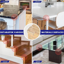 Load image into Gallery viewer, Clear Table Corner Protectors for Baby Furniture Safety Edge Guards
