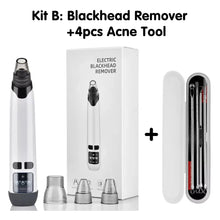 Load image into Gallery viewer, Hot Compress Blackhead Remover Vacuum Suction Acne Pore Cleaner Electric Nose Face Deep Cleansing Skin Care Device Birthday Gift
