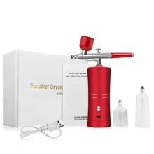 Load image into Gallery viewer, Portable Cordless Airbrush with Compressor - For Nail Art, Cake Painting, and Crafts
