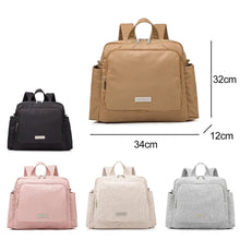 将图片加载到图库查看器，Soboba Diaper Bag Waterproof Large Capacity Backpack for Newborn

