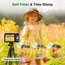 Load image into Gallery viewer, DC403 44MP HD Digital Camera 16X Digital Zoom Cameras Support For Taking Photos Recording Videos For Thanksgiving New Year Gifts
