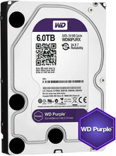 Load image into Gallery viewer, WD Purple 4TB 1TB 2TB 3TB 6TSurveillance Internal Hard Drive Disk 3.5" 64MCache SATA III 6Gb/s  HDD HD Harddisk for CCTV DVR NVR
