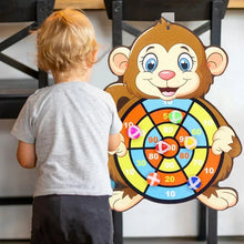 将图片加载到图库查看器，Child Educational Games Dart Board Baby Toy Stickey Ball Dart Indoor Sports Child Montessori Games for Children 3 to 7 Years

