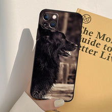 将图片加载到图库查看器，Cartoon German Shepherd Phone Case MAsk  Dog Case For iPhone 13 12 Mini 11 14 Pro Max 6S 8 7 Plus SE 2022 2020 X XS Max XR Back Cover Poodle Dog Phone Case Compatible with iphone
