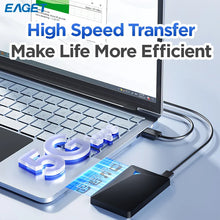 将图片加载到图库查看器，Eaget Portable External Hard Drive 1TB 5TB HDD 2.5 inch 5Gbps External Hard Disk Memory Compatible for PC Mac Desktop MacBook
