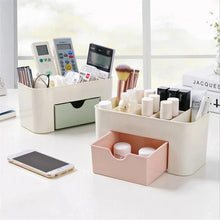 Load image into Gallery viewer, Multifunctional Nail &amp; Cotton Swab Storage Box – Cosmetic Organizer

