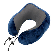 Load image into Gallery viewer, Soft Travel Pillow U Shaped Travel Healthcare Memory Foam Neck Cervical Airplane Pillow Neck Cushion
