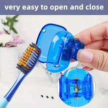 Load image into Gallery viewer, Travel Toothbrush Cover – Waterproof Protective Case with Clip
