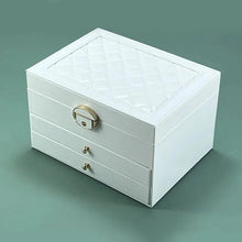 Load image into Gallery viewer, Multi-Layer Drawer Jewelry Box – Earring Organizer
