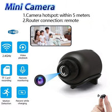 Load image into Gallery viewer, New X5 Mini Camera 1080P Clear Night Vision Lightweight Portable Premium Cams Motion Detection Wireless WiFi Surveillance Camera
