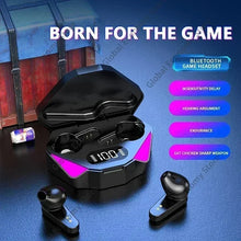 Load image into Gallery viewer, X15 TWS Gaming Earbuds Wireless Bluetooth Earphones With Mic Bass Audio Sound Positioning 9D Stereo Music HiFi Headset For Gamer
