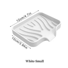 Load image into Gallery viewer, Silicone Drain Soap Dish - Anti-Slip Sink Tray for Kitchen &amp; Bathroom
