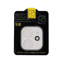 Load image into Gallery viewer, 3D HD Back Camera Lens For iPhone 14 Pro Max Plus 13 12 11 Mini Protective Glass Screen Protector On IPhone 14Pro 13Pro 9H Tempered Glass Not Affect Night Shot Camera Lens Protector For iPhone
