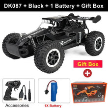 Load image into Gallery viewer, 1:16 RC Drift Racing Car - High-Speed Off-Road Alloy Truck with LED Lights, 20KM/H, 2.4G Radio Control for Kids &amp; Adults
