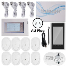 Load image into Gallery viewer, EMS Electric Muscle Stimulator Therapy 24 Modes 4 Output Channel Tens Unit Machine Physiotherapy Pulse Body Massager Dropship
