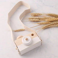 Load image into Gallery viewer, Wooden Fashion Camera Montessori Baby Toy Pendant
