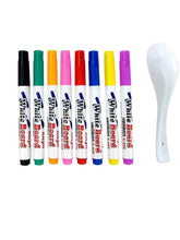 Load image into Gallery viewer, Water Floating Pen Magical Ink Pens With Spoon Floating Color Water Painting Floating Chalk Art Graffiti Drawing Set For Kids
