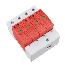 Load image into Gallery viewer, AC SPD 1P+N 3P+N 2P 4P 20KA~40KA C ~385VAC House Surge Protector protection Protective Low-voltage Arrester Device
