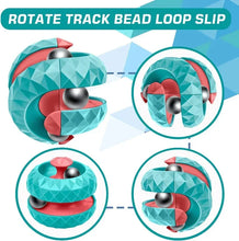 Load image into Gallery viewer, Decompression Orbit Ball Cube Fidget Toy – Anti-Stress Sensory Spinner Toy for Kids, Teens &amp; Adults | Focus &amp; Anxiety Relief Gift
