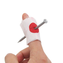 Load image into Gallery viewer, 5Pcs Fool Toys Blood Prank Magic Prop Joke Fake Nail Through Finger Magic Funny Gadgets Magic Trick toys
