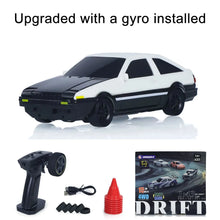 将图片加载到图库查看器，New RC Drift Car Upgraded Gyro 1/43 Racing RTR 4WD Four-wheel Drive High Speed Radio Control Model 2.4g Drift Race Car Mini Gift

