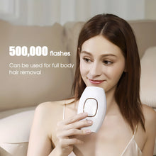 Load image into Gallery viewer, Home Mini Permanent Handheld 999999 Flash IPL Laser Hair Removal Device for Men and Women Painless Personal Care
