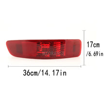 将图片加载到图库查看器，Rear Bumper Lights For Mitsubishi Outlander EX 2007-2012 Red Lens Tail Brake Light Fog Lamp Car Accessories
