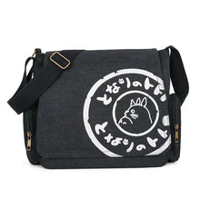 Load image into Gallery viewer, Vintage Cartoon Canvas Messenger Bag – Large Capacity Tote Handbag
