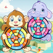 将图片加载到图库查看器，Child Educational Games Dart Board Baby Toy Stickey Ball Dart Indoor Sports Child Montessori Games for Children 3 to 7 Years
