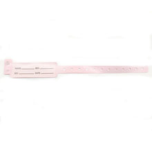 Load image into Gallery viewer, 100pcs Waterproof Soft PVC Medical Wristbands Writable Patient Identification Bracelets  Vinyl Band for Healthcare
