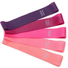 Load image into Gallery viewer, Portable Resistance Bands Set – 5 Level Workout Bands for Strength
