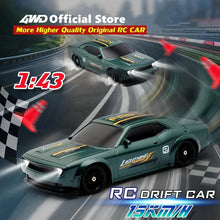 Load image into Gallery viewer, 1/64 4WD High-Speed Drift RC Car – Mini Remote Control Racing Toy for Kids &amp; Adults
