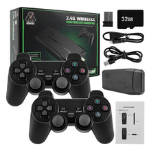 将图片加载到图库查看器，4K HD Wireless Controllers 40000+ Games 2.4G Arcade Console Support TF Card Expansion TV Mini Game Console Max 256GB for PS1
