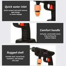 Load image into Gallery viewer, 60BAR Wireless High Pressure Car Wash Water Gun Car Washer Self Priming Sustain 300W For Auto Home Garden Cleaning Car Washing

