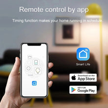 Load image into Gallery viewer, ZigBee Wifi Power Strip Tuya Smart Plug Smart Home Surge Protector Extension Cord Voice Control Work with Alexa Google Assistant
