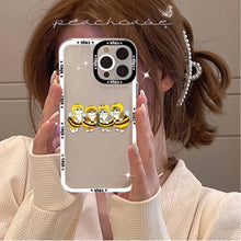 Load image into Gallery viewer, Cute Cat Phone Case for iPhone 11 12 13 Mini Pro Max 14 Pro Max Case shell  Blank Printable Phone Case for Soft Rubber Cool Polish  Phone Case
