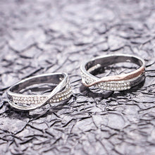 Load image into Gallery viewer, Weight Loss Crystal Rhinestone Ring Slimming Healthcare Ring Magnetic Jewelry
