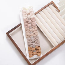 Load image into Gallery viewer, 10Pcs Mini Hair Bows Clips for Baby Girls Cute Plaid Hairpins
