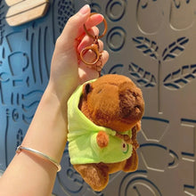 Load image into Gallery viewer, Cute Capybara Plush Toy Hoodie – Small Winged Stuffed Doll for Kids
